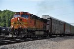 Vehicle train rolls east